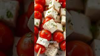 Savory Tomato and Feta Skewers: A Mediterranean Delight