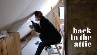 #49 Starting the build of the study | Renovating an old house in Sweden by myself