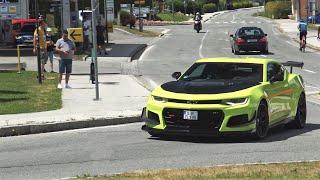 Chevrolet Camaro ZL1 - BRUTAL SOUND & BURNOUT!