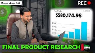 Final Product Research For UAE Dropshipping || Shopify Dropshipping