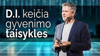 DIRBTINIS INTELEKTAS: bazinės pajamos | Maslow piramidė | laimės ekonomika | išminties amžius