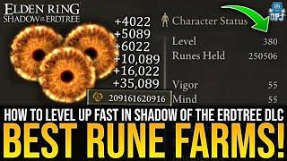 Elden Ring BEST RUNE FARMS - How To LEVEL UP Fast & Get MILLIONS of Runes Fast & Easy - 5 Best Farms