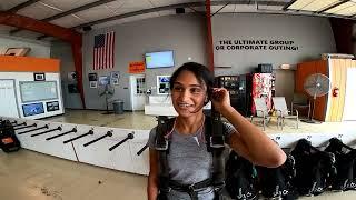 Leah George - Tandem Skydive at Skydive Indianapolis