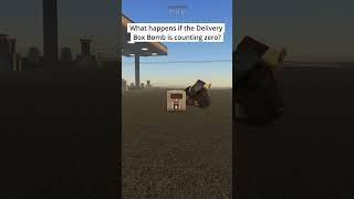 What happens if the Delivery Box Bomb is counting zero (Dusty Trip)