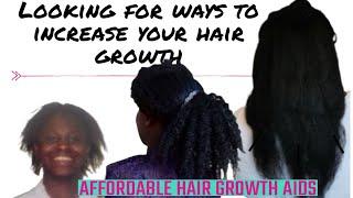 INCREASE HAIR GROWTH ON NATURAL HAIR simple hair growth aids |reupload simply shev