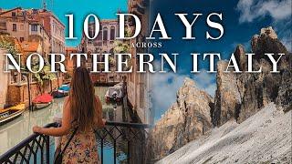 We spent 10 DAYS Driving across Northern Italy | Como, Milan, Venice, The Dolomites