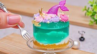 [Mini Cake ] Amazing Miniature OCEAN Cake | Wonderful Mermaid Cake Recipe By Mini Bakery