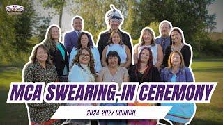 Mohawk Council of Akwesasne Swearing-In Ceremony for 2024-2027 Council