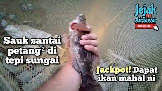 Sauk santai dapat ikan mahal