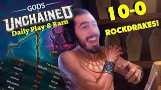 Daily Play & Earn - GOING 10-0 WITH ROCKDRAKES! - Gods Unchained