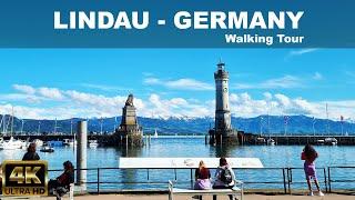 LINDAU - BODENSEE - Germania - 4K Walking Video