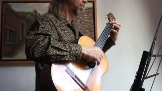 Blues played on classical guitar by Andrei Krylov
