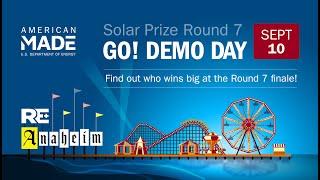 Solar Prize Round 7 Go! Demo Day Finalist Pitches & Winner Announcement