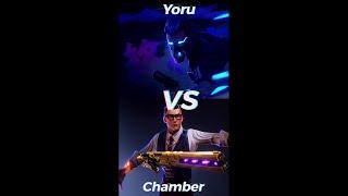 Chamber vs Yoru! Who's the Better Agent! Random Agent vs Random Agent.