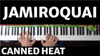 Jamiroquai - Canned Heat In My Heals Tonight (cover/tutorial on piano)