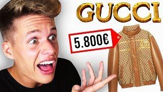 Ich bestelle das TEUERSTE Produkt von GUCCI 