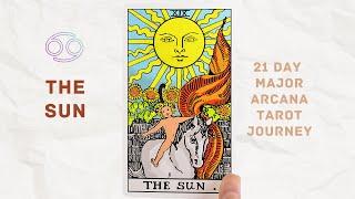 THE SUN - Major Arcana Tarot Card - Learn Tarot