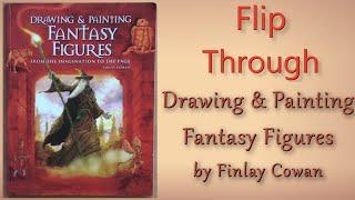 Drawing And Painting Fantasy Figures - Flip Through art book