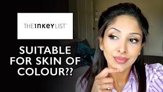 THE INKEY LIST Review DOCTOR V | BEST & WORST Brown/ Dark skin | Retinol, Niacinamide, Q10, Vit C |