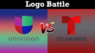 Univision vs Telemundo - Logo Battle