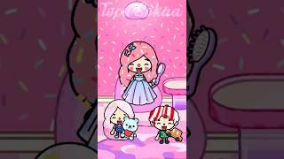 candy hair vs sugar hair #tocaboca #shorts