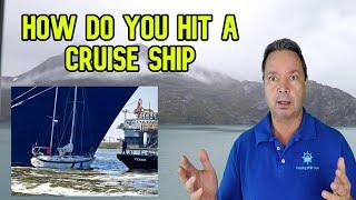 BOAT RUNS INTO CRUISE SHIP, MISSING CRUISER UPDATE, CRUISE NEWS