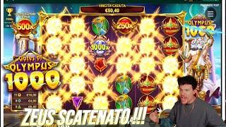 EMOZIONI ALLA GATES OF OLYMPUS 1000!! SLOT ONLINE  BIG WIN