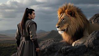 Kung Fu Movie! Kung Fu boy saves the lion king, who pledges lifelong protection!