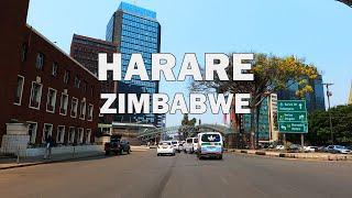 Harare, The Capital City of Zimbabwe - Driving Tour 4K