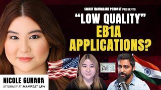 What are "Low Quality" EB1A Applications? || Smart Immigrant Podcast || S1 E6 @TryManifest