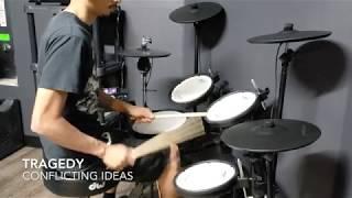 Tragedy "Conflicting Ideas" (Drum Cover) Roland TD17-KVX