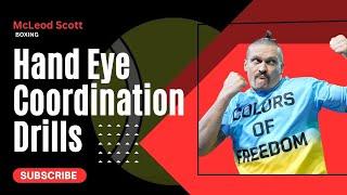 Hand Eye Coordination Drills for Boxing | McLeod Scott Boxing