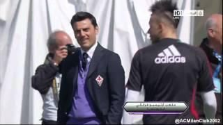 Mario Balotelli fake shot at Fiorentina boss Vincenzo Montella