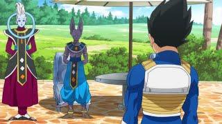 Beerus catches up with Vegeta