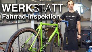 Fahrrad-Inspektion, Fahrradwerkstatt: Prüfen, Rad-Check, Räder Zentrieren, uvm.