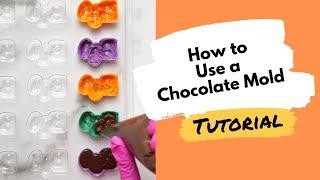 How to Use a Chocolate Mold | How to Paint in Chocolate Molds