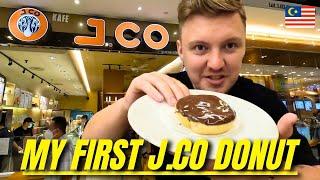 First Time Trying Indonesian J.CO DONUTS In MALAYSIA! 