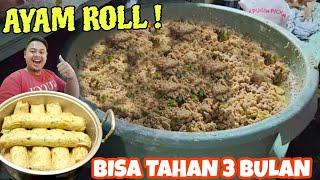 AUTO VIRAL  MODAL CUMA AYAM 1/4 KG JADI BANYAK GAES‼️LUMPIA AYAM ROLL