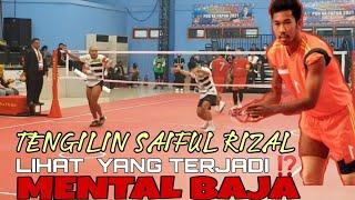 SAIFUL RIZAL GERAM DIGOYANG PEMAIN PAPUA‼️KOCAK • PON PAPUA SEPAK TAKRAW || JATIM vs PAPUA • TAKRAW