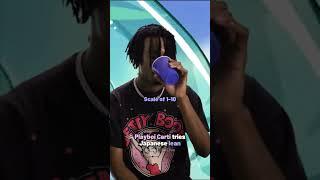 Playboi Carti tries Japanese lean  #shorts #playboicarti