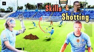 Efootball 2024 | Mancity Full Team Skills & Shooting In efootball | efootball PC Training Camp