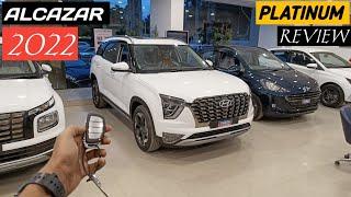 Hyundai Alcazar Platinum 2022 ️| ये हैं Hyundai कि Fully Features Loaded 7 सीटर Suv कार |