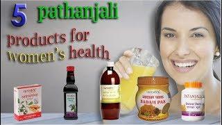 Patanjali Products for Women's Health