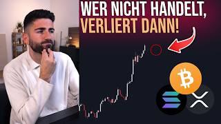 BESTÄTIGT: Milliarden Bitcoin Impuls kurz bevor! Solana & XRP Pump! Krypto News
