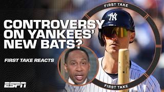 'IT AIN'T ILLEGAL!' - Stephen A. responds to complaints about Yankees torpedo bats ️ | First Take
