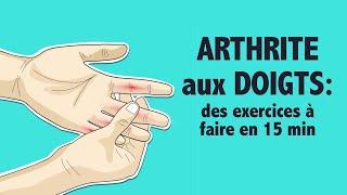 Arthrite aux doigts: exercices de force et de souplesse (15 minutes)