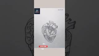 Whole world in heart ️ sketch #viralvideo #shortvideo #vtuber #dailyshorts #sketch