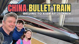 Riding the WORLDS FASTEST Bullet Train from Beijing to Xian in China