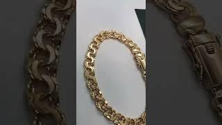 Готовый заказ Браслет Бисмарк #золото #подарок #серебро #обзор #браслет