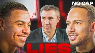 WHO DID THE COLD CELEBRATION FIRST?  Morgan Rogers - Lie Detector Test | No Cap